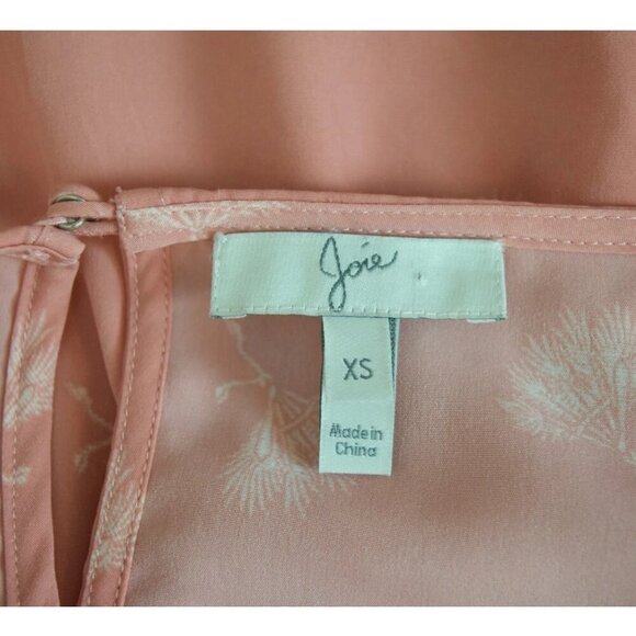 JOIE ARRYN PINK DANDELION FLORAL PRINTED DRESS - Picture 7 of 8